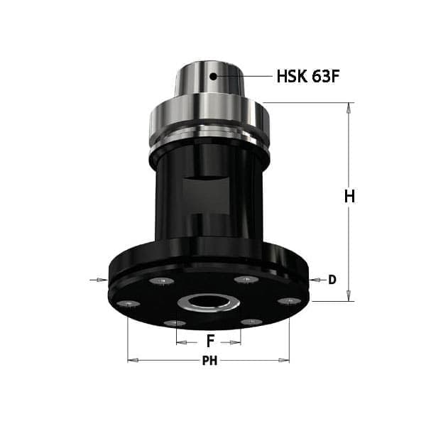 Držala krožnih žag HSK63F